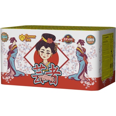 Гейша Батарея салютов купить в Краснодаре | krasnodar.salutsklad.ru