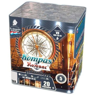 Компас Батарея салютов купить в Краснодаре | krasnodar.salutsklad.ru