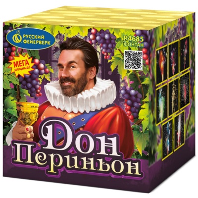 Дон Периньон Фонтан пиротехнический купить в Краснодаре | krasnodar.salutsklad.ru