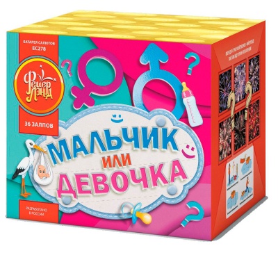 Мальчик или девочка М Фейерверк купить в Краснодаре | krasnodar.salutsklad.ru